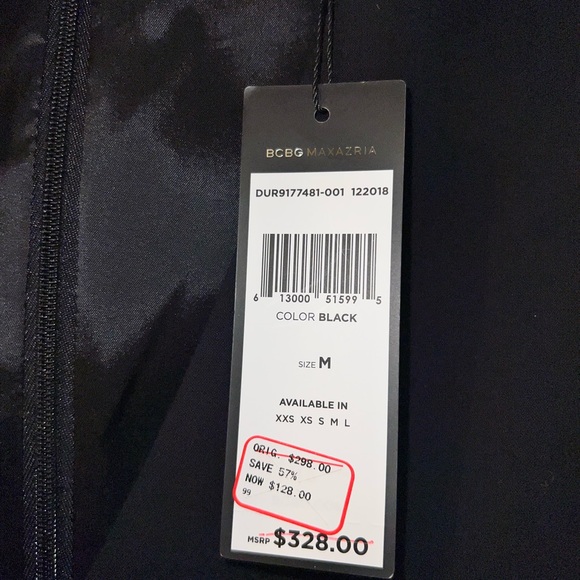 Black BCBG one piece jumpsuit - Picture 5 of 7